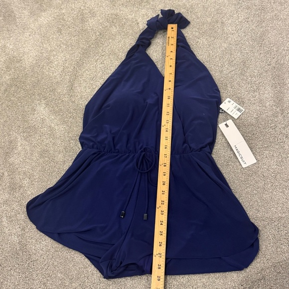 NWT Magicsuit Bianca One-Piece Navy Blue Size 12 Large - Picture 7 of 9